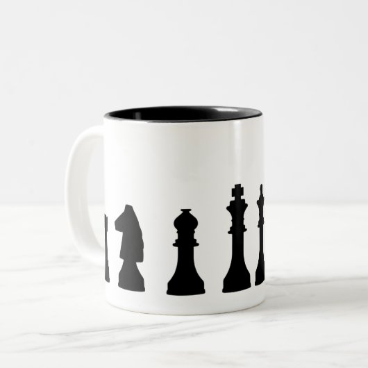 Tweetone Mok Chess (Voorkant links)