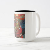 Tweetone Mok met Pen en Ink Trump Illustratie (Voorkant rechts)