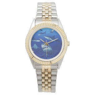 Tweetone vrouwenhaaien horloge