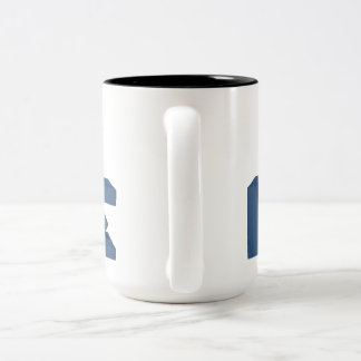 Tweetonige mok, 444 ml tweekleurige koffiemok
