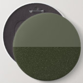 Tweetonige Moss Green Glitter Button - (Voorkant /achterkant)