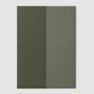 Tweetonige Moss Green Vellum Overlay – Uitnodigingen