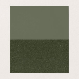 Tweetonige Moss Groen Gevouwen Kaart – Visitekaartjes