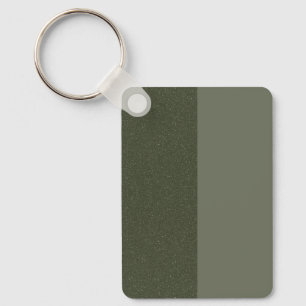 Tweetonige Moss Groene Sleutelhanger ()