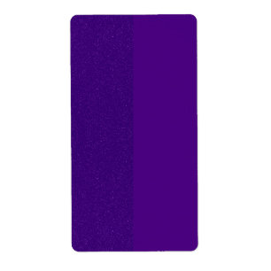 Tweetonige Paarse verzendlabels - Etiket