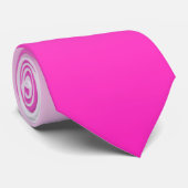 Tweetoongradiënt ombre warme roze stropdas (Opgerold)