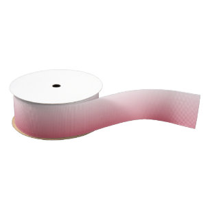 Tweetoongradiënt ombre zalm roze grosgrain lint