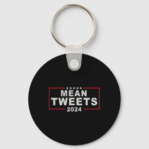 Tweets 2024 Amerikaans President voor de verkiezin Sleutelhanger