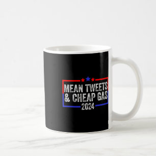 Tweets en goedkope Gas Grappig 2024 Pro Trump Koffiemok