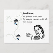 Tweetstorms Carte postale Haiku (Devant)