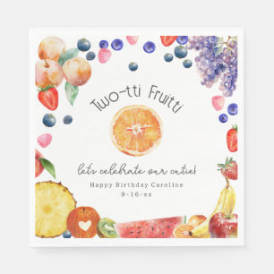 Tweetti Fruitti Cutie Fruit Birthday Servet