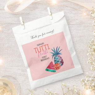 Tweetti Frutti Child's Birthday Party Bedankzakje