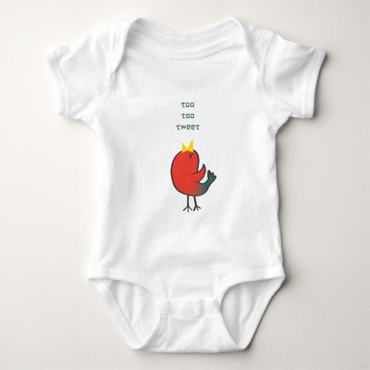 Tweetvogel Romper (Voorkant)