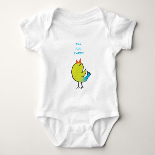 Tweetvogel Romper (Voorkant)