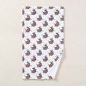 Tweety Bird Geo Répéter Blanc (Serviette à main)