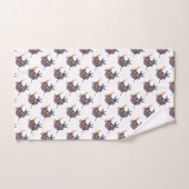 Tweety Bird Geo Répéter Blanc (Serviette à main)