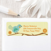 Tweety Bird Retouradreslabel Etiket (Insitu)