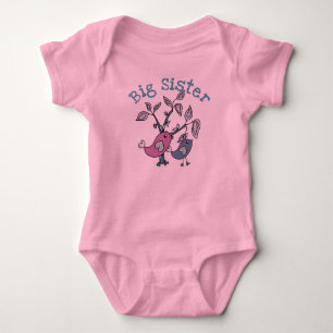 Tweety Birds Big Sister Romper
