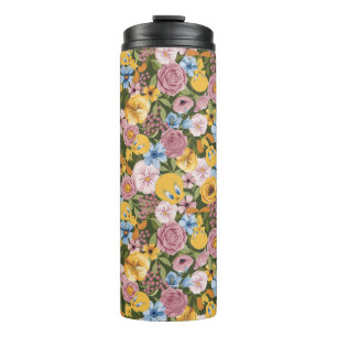 TWEETY™ Bloem Borduurpatroon Thermosbeker