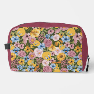 TWEETY™ Bloem Borduurpatroon Toilettasje