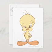TWEETY™ boos Briefkaart (Voorkant / Achterkant)