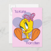 Tweety Briefkaart (Voorkant / Achterkant)