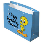 TWEETY™ | Clever Bird Large Cadeautasje (Achterkant Gekanteld)
