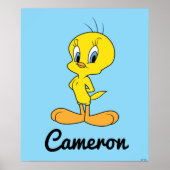 TWEETY™ | Clever Bird Personalized Poster (Voorkant)