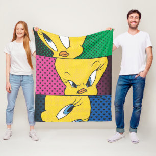 TWEETY™ Comic Panels Fleece Deken