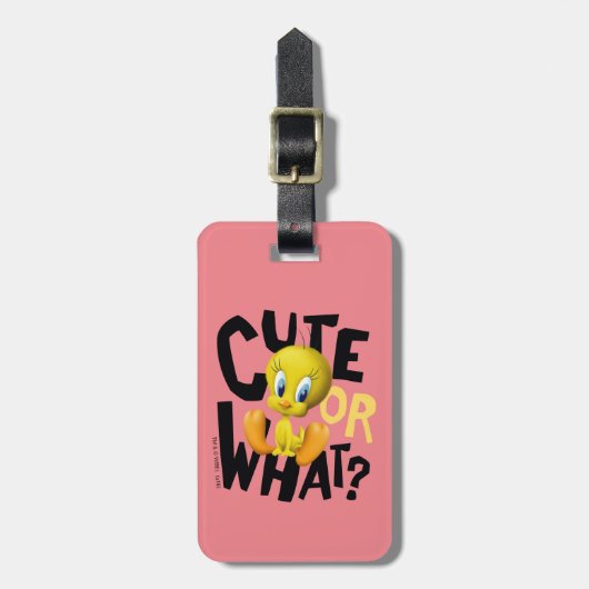 TWEETY™ - Cute or What? Bagagelabel (Voorkant verticaal)
