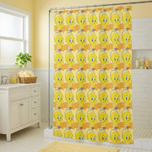 Tweety douchegordijn