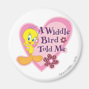 Tweety "Een Klein Vogeltje Vertelde Me" Magneet