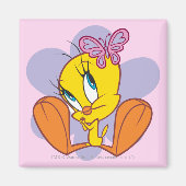 Tweety en Butterfly Magneet (Voorkant)