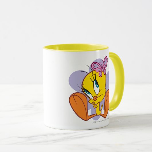 TWEETY™ en Vlinder Mok (Voorkant rechts)