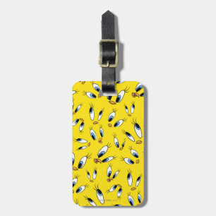 TWEETY™ Face Pattern Bagagelabel
