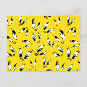 TWEETY™ Face Pattern Briefkaart
