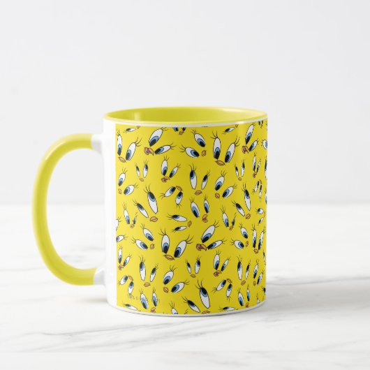 TWEETY™ Face Pattern Mok (Links)