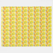 Tweety Fleece Blanket Deken (Voorkant (Horizontaal))
