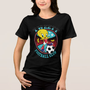 TWEETY™ Football Club-badge Tri-Blend Shirt
