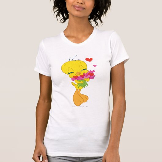 TWEETY™ Harten T-shirt (Voorkant)