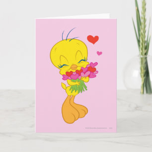 Tweety Hearts Feestdagen Kaart