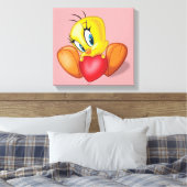 TWEETY™ Holding Heart Canvas Afdruk (Insitu (Slaapkamer))