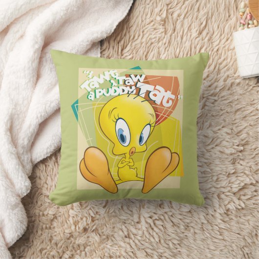TWEETY™ "I Tawt I Taw A Puddy Tat" Kussen (Deken)