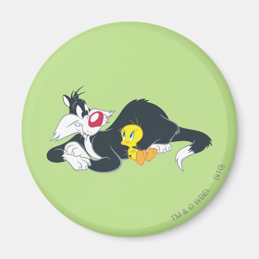 TWEETY™ in actie Pose 14 Magneet (Voorkant)