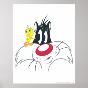 Tweety in Action Pose 12 Poster