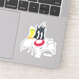 Tweety in Action Pose Sticker