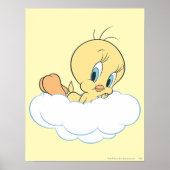 Tweety in Clouds Pose 3 Poster (Voorkant)