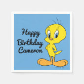 TWEETY™ | Knappe Vogel Servetten (Voorkant)