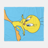Tweety Landing Fleece Deken (Voorkant (Horizontaal))