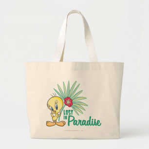 Tweety "Lost in Paradise" Grote Tote Bag